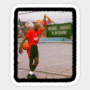 Michael Jordan - Vintage Sticker